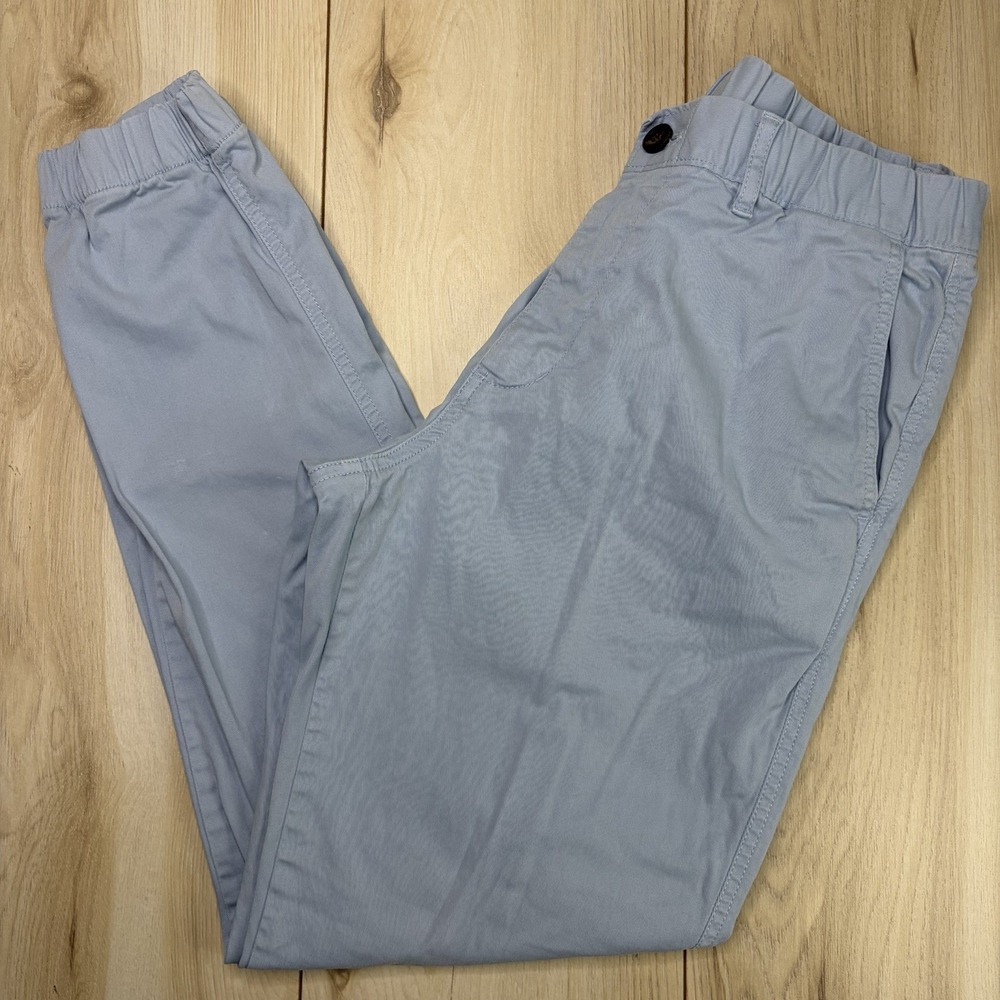 Bear Bottom Pants Joggers Mens Medium Baby Blue Chino Tapered Fit Stretch